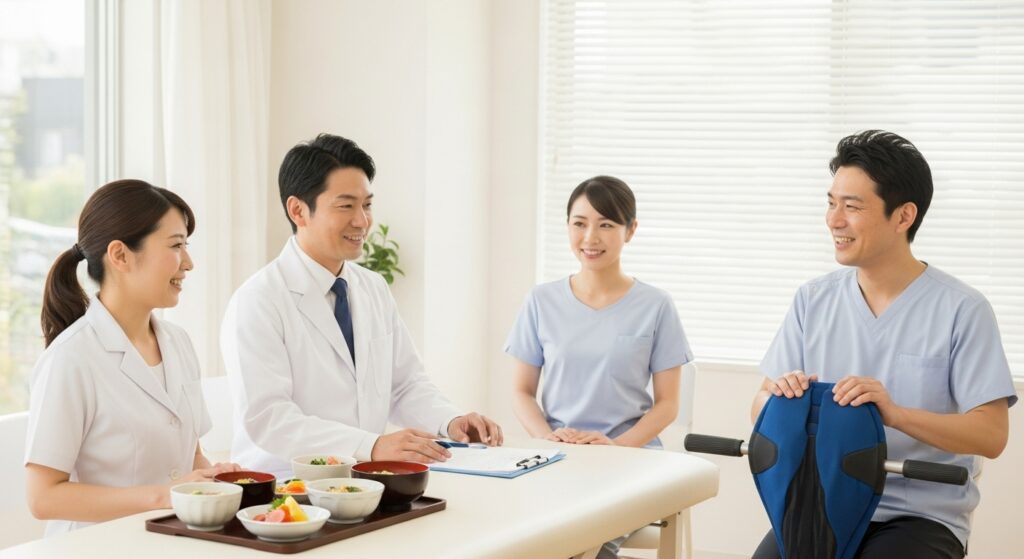 プロの医療者が行うストレス、食、運動といった生活習慣の総合ケアの重要性