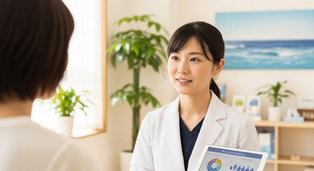 山口県周南市・海風診療所が実践する慢性的なストレスが体と心に与える影響とその改善：プロの医療者が導く総合ケア