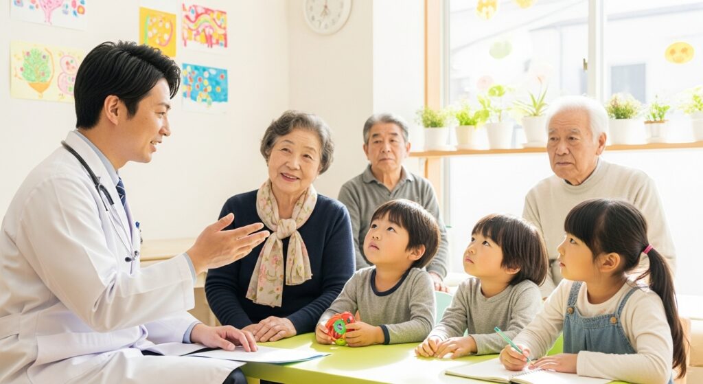 【予防医療】成長期と熟年期の健康を支える提案：特定の地域連携総合サポートモデルが示す役割