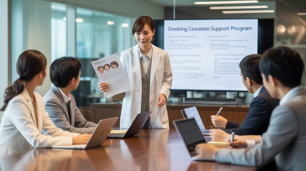 予防医療産業医が企業に提案する「禁煙サポートプログラム」の組み立て方