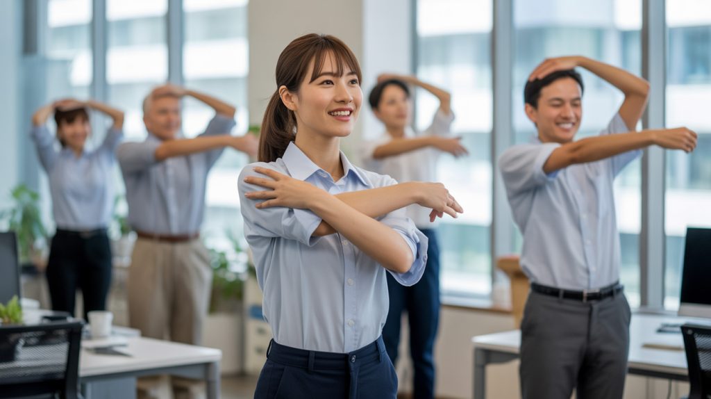 予防医療産業医がすすめる「職場でできる簡単ストレッチ」導入のポイント