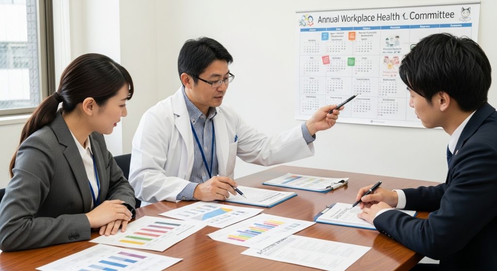 予防医療産業医と作る衛生委員会の年間計画と健康テーマの決め方