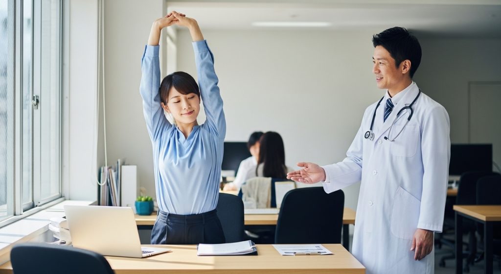 予防医療産業医がすすめる「座りっぱなし対策」とオフィス内の小さな改善