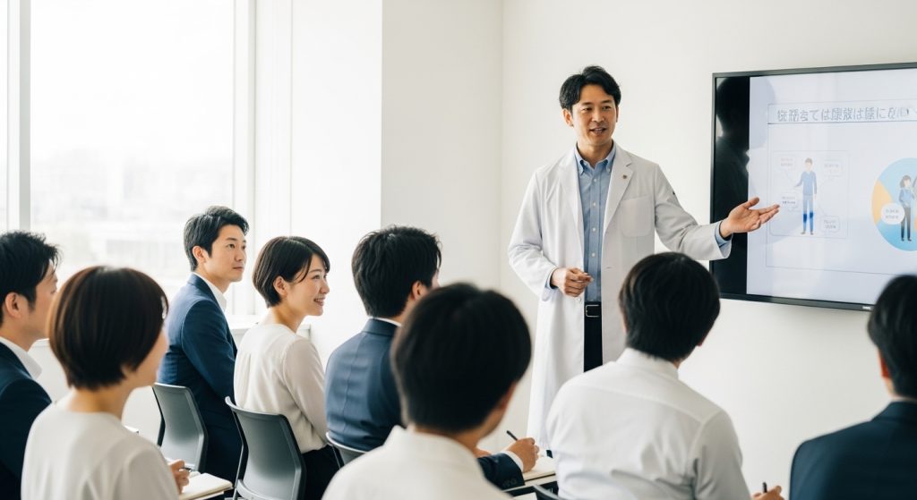 予防医療産業医が教える「健康教育」の効果的な実施方法